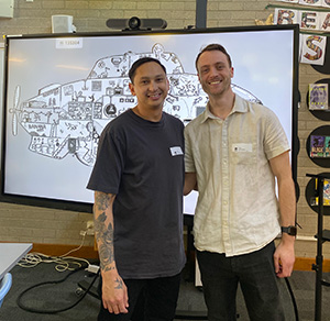 Conor McCammon and Clayton Zane Comber