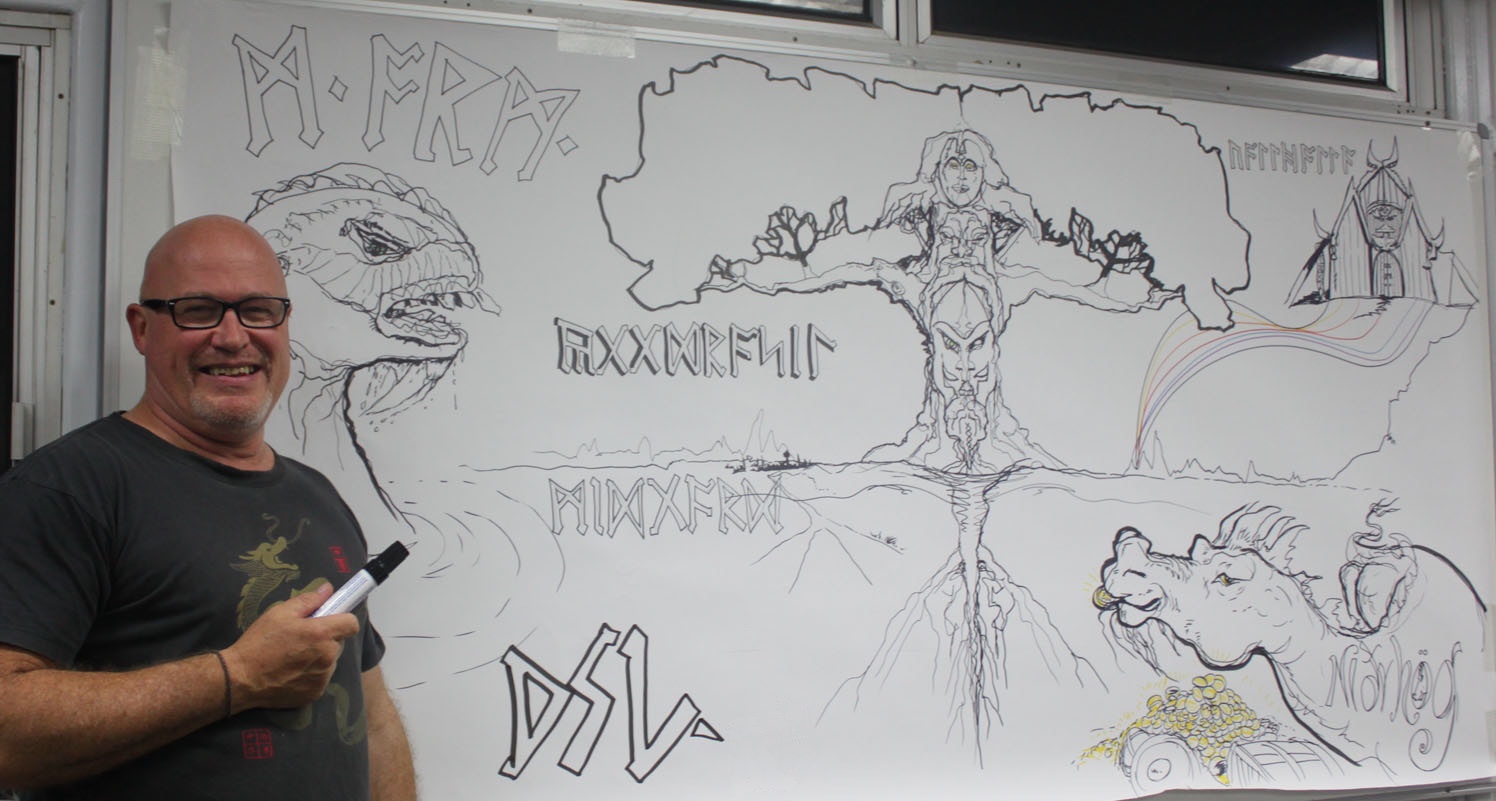 David Lovegrove sketches