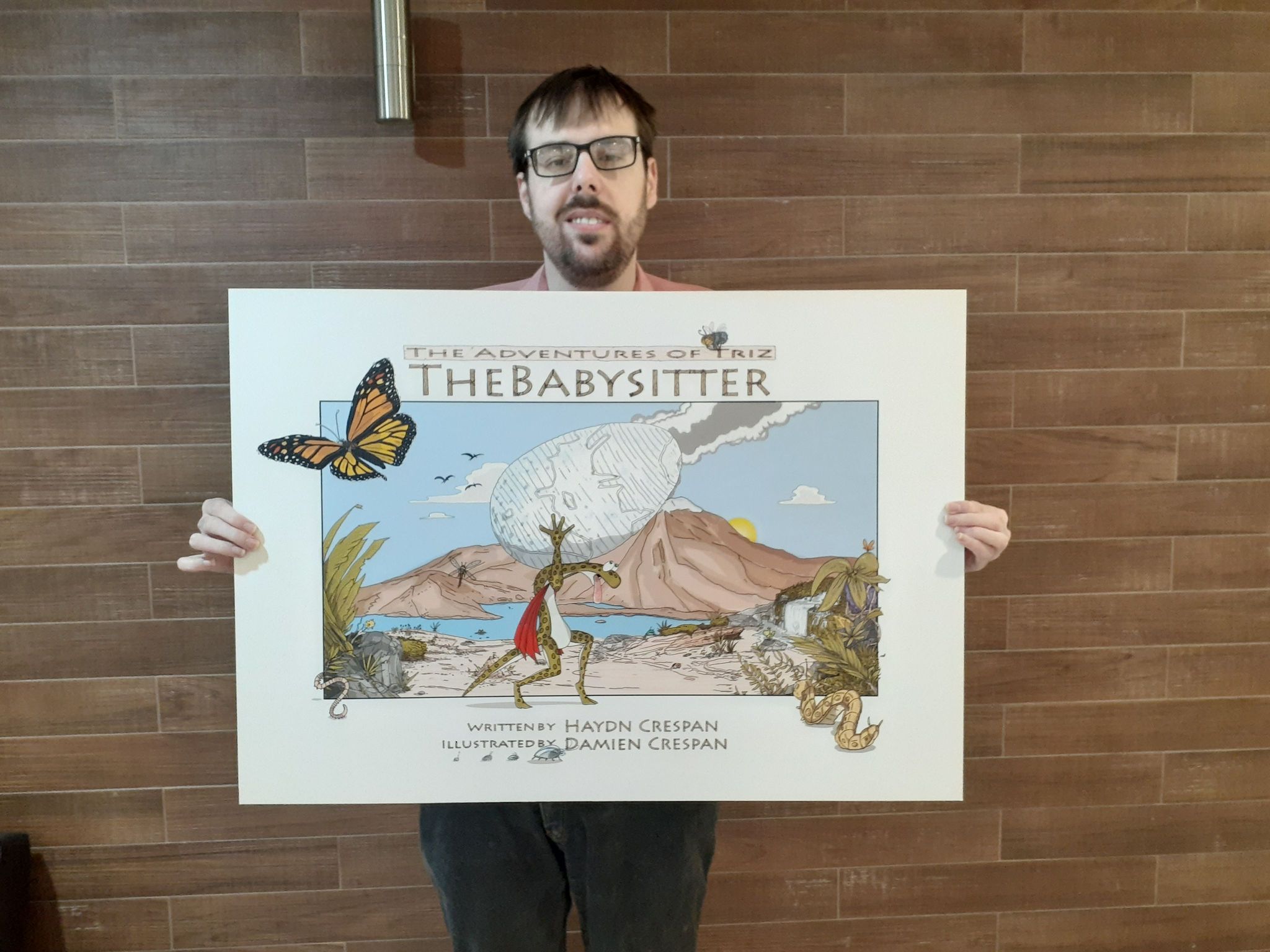 Haydn with large picture book