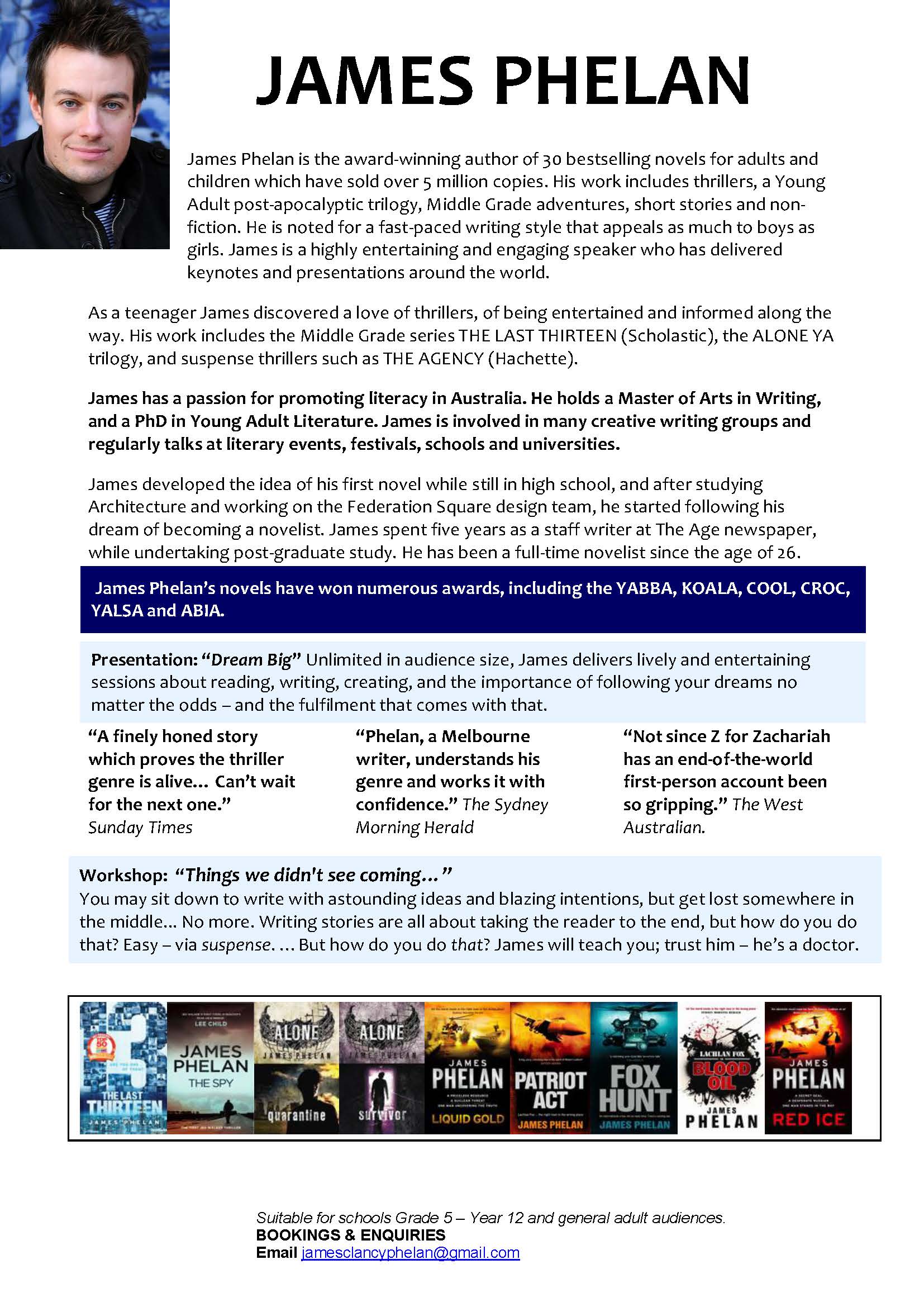 James Phelan 2026 flyer Page 1