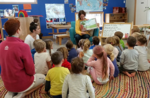 Kellie Byrnes reading