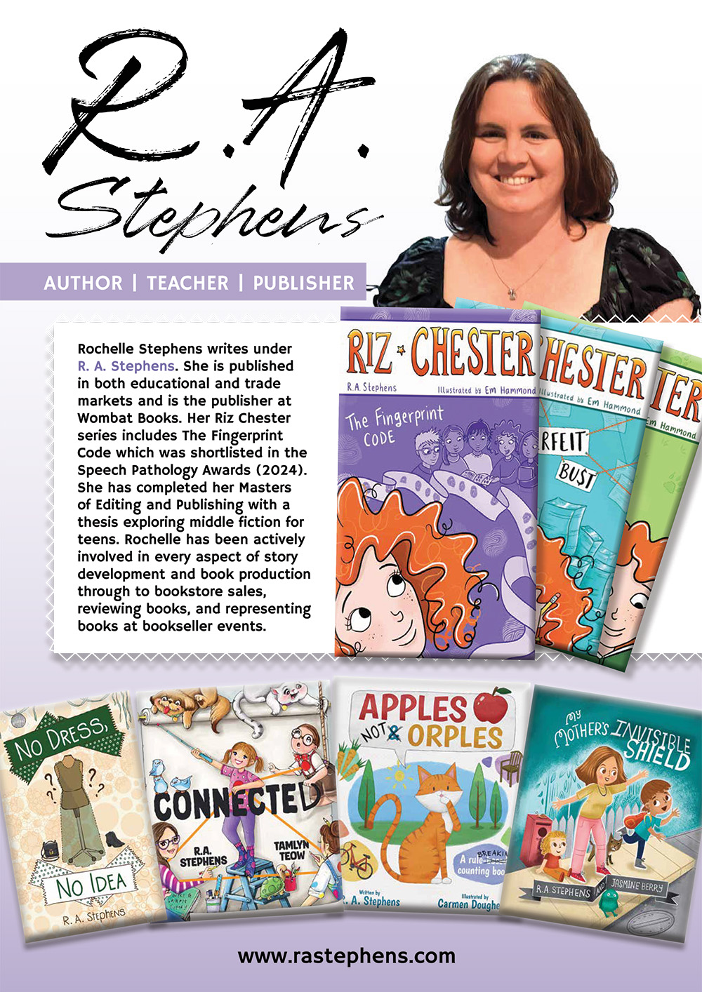 R.A.StephensAuthorWorkshopFlyer 1