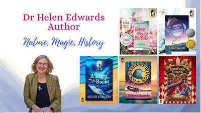 Dr Helen Edwards and books